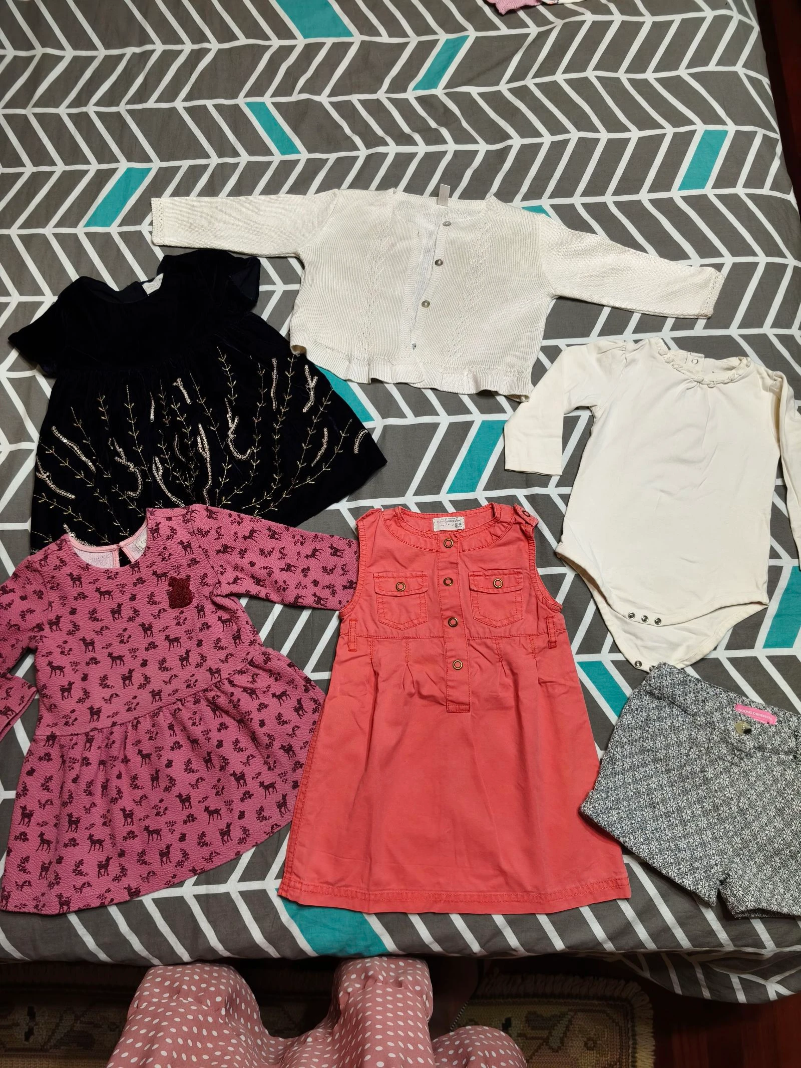 Lote bébé fille 12-18 mois | 6 pièces | Lot bébé fille 12-18 mois – photo 2